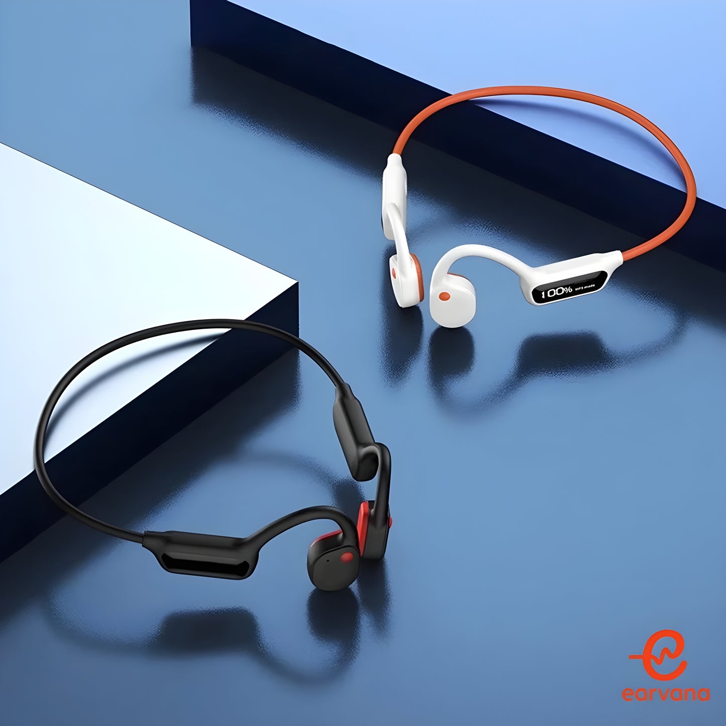 Le Vibra.X10© Casque/MP3 à conduction osseuse - IP68